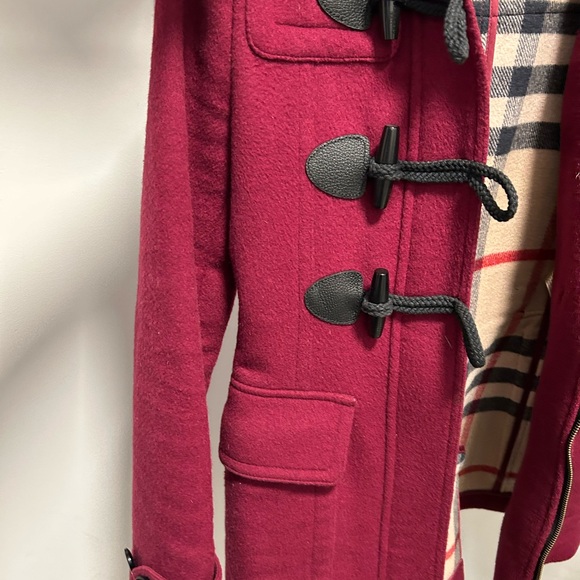 Burberry Britt Toggle Wool Duffle Coat - Picture 2 of 9